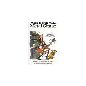Boek &#039;Maak indruk met metal-gitaar&#039; 