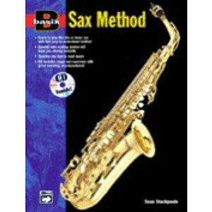Basix Sax Method voor alt of tenorsax met CD