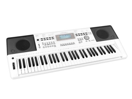 Medeli Aspire Series Keyboard A100SW Wit met 61 aanslaggevoelige toetsen, 2 x 10 watt 