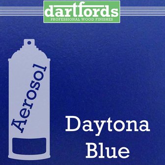 Dartfords Metallic Nitrocellulose paint, Daytona Blue - 400ml aerosol