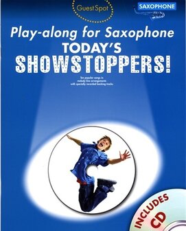 Play-along for Saxophone Today&#039;s Showstoppers