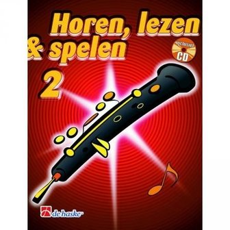 Horen, lezen &amp; spelen, deel 2 of 3, methode voor Hobo, met cd