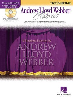 Andrew Lloyd Webber Classics, Trombone, met cd (Trombone Play-Along Book/CD Pack)