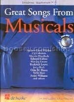 Great Songs From Musicals, Trombone/Euphonium met cd