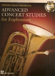 Advanced Concert Studies for Euphonium, met cd