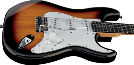 Eko Stratmodel S300 Sunburst, e-gitaarpakket