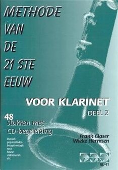 Methode van de 21e eeuw voor Klarinet, deel 2 met cd