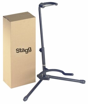 Stagg SG-50 gitaarstandaard, hoog model, zwart