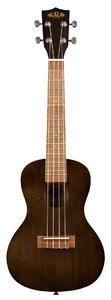 Kala CEMBK - Black Exotic Mahogany Concert Ukelele, with Bag (UB-C)