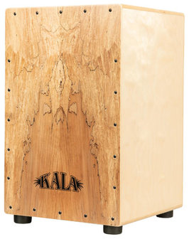 KALA KP-CAJON-SPMAPLE - Spalted Maple Cajon, with Bag 