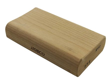 Hosco Japan radius sanding block for shaping fingerboard 10&quot; and 12&quot; radius, schuurblok
