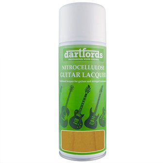 Dartfords Nitrocellulose Neck Lacquer Amber - 400ml aerosol