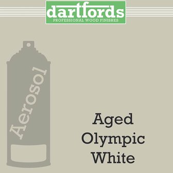Dartfords Nitrocellulose Paint Aged Olympic White - 400ml aerosol