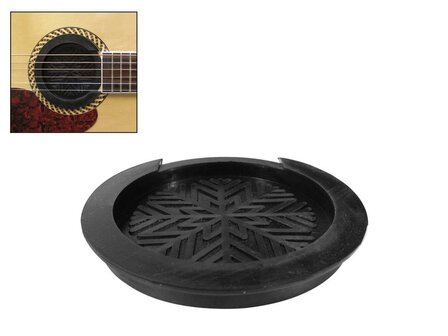 Acoustic Jumboguitar mute / demper voor het afsluiten van de klankkast, 11 cm