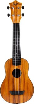 Flight Travel Acacia soprano ukelele met gigbag