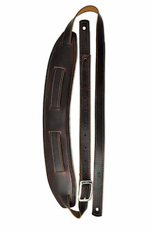 Souldier Leather Strap Plain Mahogany, leren riem