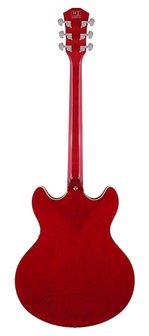 Sire H7 Series Larry Carlton electric archtop, See Through Red