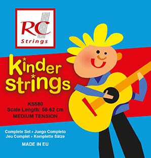 RC Strings KS580 Kinder Strings (58-62 cm), medium tension