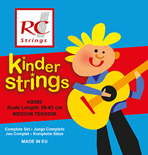 RC Strings KS580 Kinder Strings (58-62 cm), medium tension