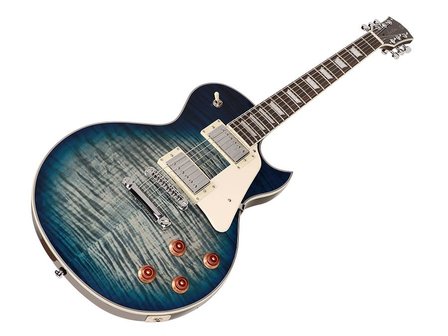 Sire L7 Series Larry Carlton electric LP-style Transparant Blauw
