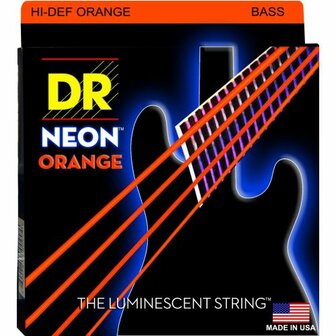 DR NOB-45 045-105 Bassnaren Neon Orange