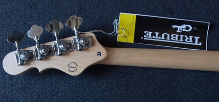 G&amp;L Tribute M2000 3tone sunburst MP, nu met stevige orginele G&amp;L gigbag