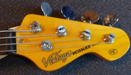Vintage V4 SB P-Bass in Sunburst