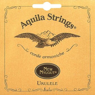 Aquila 15U snaren voor tenor ukelele, lage G-stemming met omwonden G 