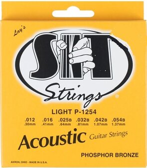 Lay&#039;s SIT snaren voor akoestische gitaar, Light P-1254