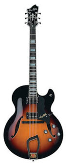 Hagstrom HJ800 hollowbody 3-tone sunburst