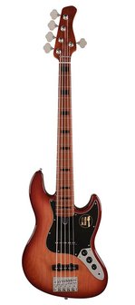 Sire Basses V5 Series Marcus Miller basgitaar, 5-snarig, tobacco sunburst