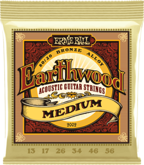 Ernie Ball 2002 Earthwood Medium 13-17-26-34-46-56