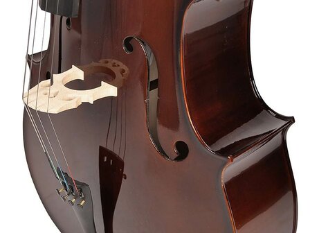 Leonardo geheel massieve cello set 4/4, nitro