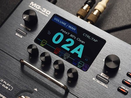 Nux MG-30 Modelers + Multi-Effects professioneel multi-effectpedaal 