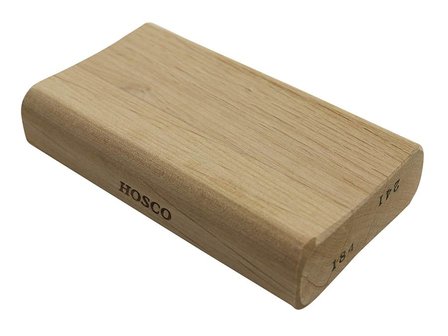 Hosco Japan radius sanding block for shaping fingerboard 7,25&quot; and 9,5&quot;, schuurblok