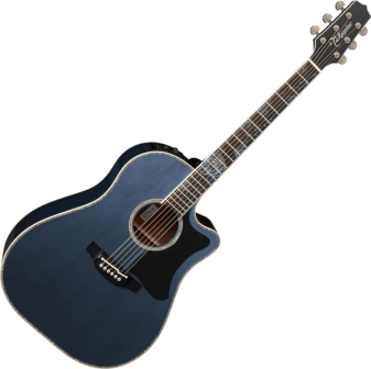 Takamine LTD-2021 Bluerose limited edition met koffer, laatste exemplaar en is op voorraad