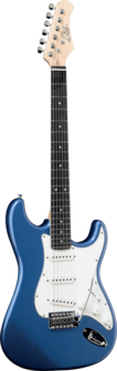EKO S300-pakket stratocastermodel, metallic blue