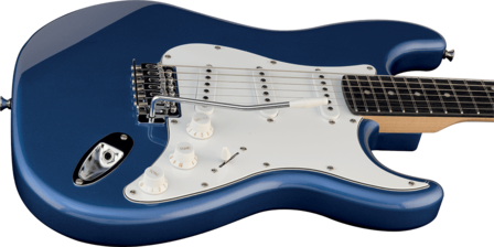 EKO S300-pakket stratocastermodel, metallic blue