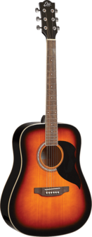 EKO Ranger 6 - Dreadnought sunburst, staalsnarig