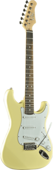 Eko S300CRM Strat, Cream e-gitaarpakket