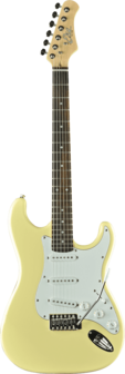 Eko S300CRM Strat, Cream e-gitaarpakket
