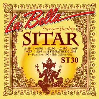 La Bella World Folk snarenset sitar