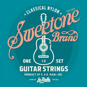 Snarenset spaanse gitaar La Bella Sweetone, klassiek