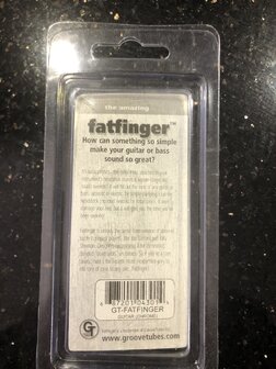 Fatfinger voor akoestische en elektrische gitaar, verpakking kapot en daarom B-stock