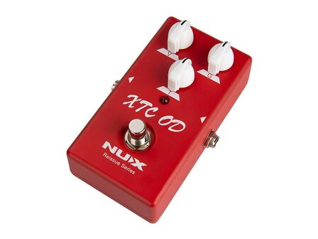 NUX Reissue Series XTC OD &quot;red channel&quot; harmonisch rijke overdrive analoog effectpedaal