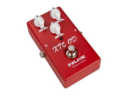 NUX Reissue Series XTC OD &quot;red channel&quot; harmonisch rijke overdrive analoog effectpedaal