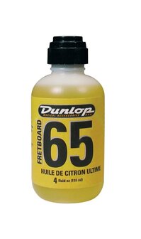 Dunlop Fretboardolie 65, Ultimate lemon oil, ca 118 ml