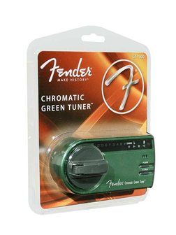 Fender Greentuner GT1000, chromatische windup tuner, ook zaklampfunctie