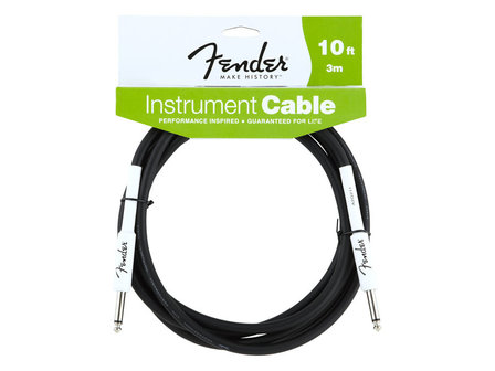 Fender Performance Series kabel, 2x rechte jack, 3, 5.5 of 7.5 meter