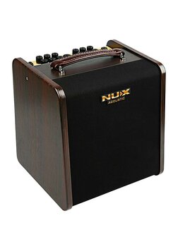 Nux STAGEMAN II, 80W accu versterker voor akoestische gitaar en microfoon, met bluetooth